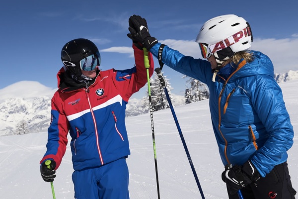 Private ski lessons with the ski school Alpendorf