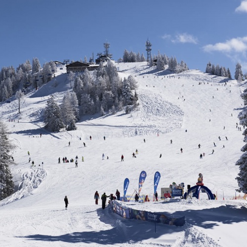 Skipisten in der Skischaukel Alpendorf/Wagrain/Flachau in Ski amadé
