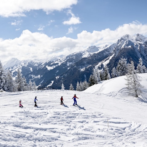 Umfangreiches Pistenangebot inmitten der herrlichen Bergwelt im Salzburger Land
